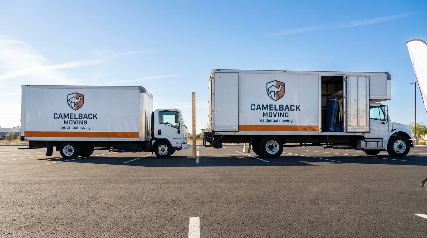 Moving truck size capacity guide in Houlton